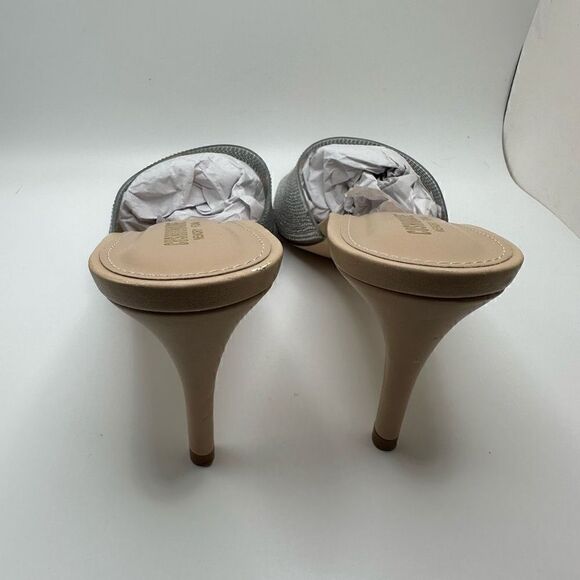 CUSHIONAIRE Women's One Band Dress Sandal +Memory Foam 10 CRYSTAL - Picture 4 of 8